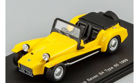 Lotus Seven S4 (Type 60) 1969, масштабная модель, 1:43, 1/43