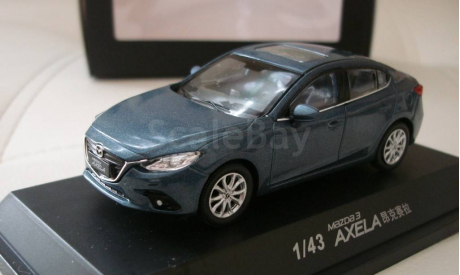 MAZDA 3 2015, масштабная модель, 1:43, 1/43