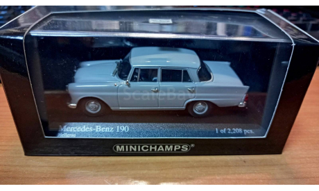 MERCEDES-BENZ   190  (W110)   1961, масштабная модель, 1:43, 1/43