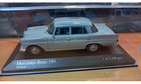 MERCEDES-BENZ   190  (W110)   1961, масштабная модель, 1:43, 1/43