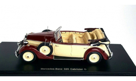 MERCEDES BENZ 320 CABRIOLET D W142 1937-42  SPARK, масштабная модель, 1:43, 1/43