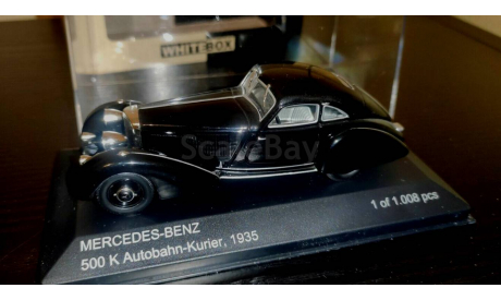 MERCEDES-BENZ 500K 1935  AUTOBAHN-KURIER, масштабная модель, 1:43, 1/43