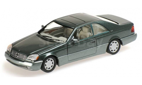 Mercedes-Benz 600 SEC 1992, масштабная модель, scale43