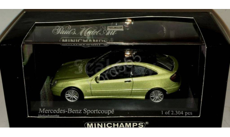 Mercedes C-Klasse Sportcoupe  2001 (C203) 2001-07, масштабная модель, scale43, Mercedes-Benz