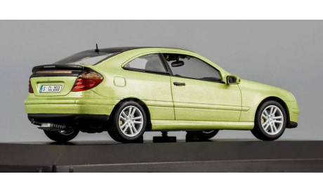 Mercedes C-Klasse Sportcoupe  2001 (C203) 2001-07, масштабная модель, scale43, Mercedes-Benz