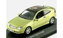 Mercedes C-Klasse Sportcoupe  2001 (C203) 2001-07, масштабная модель, scale43, Mercedes-Benz