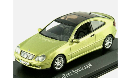 Mercedes C-Klasse Sportcoupe  2001 (C203) 2001-07, масштабная модель, scale43, Mercedes-Benz