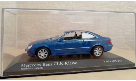 MERCEDES BENZ СLK KLASS 2002, масштабная модель, 1:43, 1/43, Minichamps, Mercedes-Benz