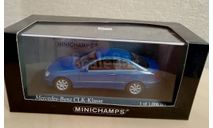 MERCEDES BENZ СLK KLASS 2002, масштабная модель, scale43, Minichamps, Mercedes-Benz