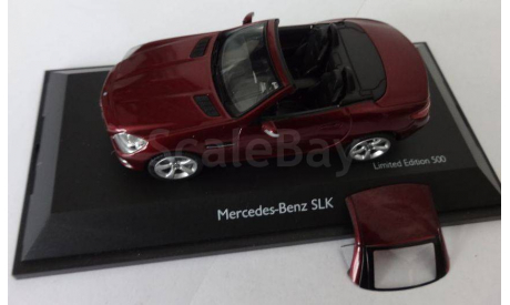 MERCEDES-BENZ SLK 2011 (R172), масштабная модель, scale43