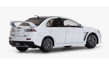 Mitsubishi Lancer Evo evolution X  2012, масштабная модель, scale43