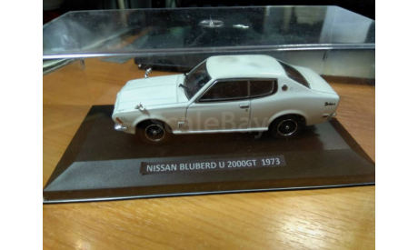 NISSAN BLUBERD U 2000GT 1973, масштабная модель, Mitsubishi, scale0