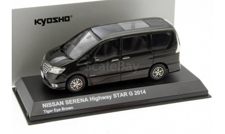 Nissan Serena Highway Star 2014 (С26), масштабная модель, scale43