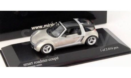 Smart Roadster Coupe 2003, масштабная модель, scale43