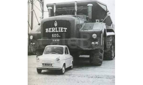 BERLIET T100  № 1, масштабная модель, scale43