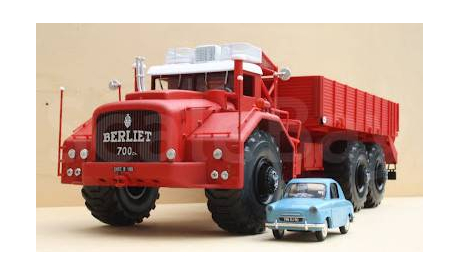 BERLIET T100  № 1, масштабная модель, scale43
