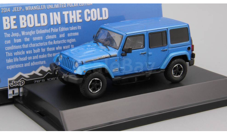 JEEP Wrangler 4x4 Unlimited Polar Edition, масштабная модель, scale43