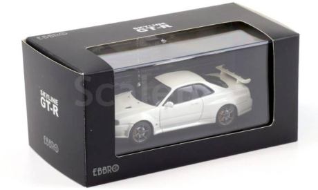Nissan Skyline GTR R34 V-Spec II, масштабная модель, scale43