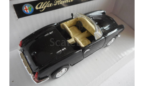 ALFA-ROMEO GIULIETTA SPIDER 1600CC  1962, масштабная модель, Jaguar, scale43