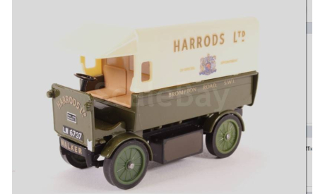 Walker Electric Van 1919, масштабная модель, 1:72, 1/72