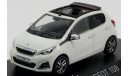 PEUGEOT 108 TOP  2014, масштабная модель, 1:43, 1/43