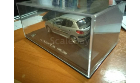 PEUGEOT 206   2000г, масштабная модель, scale43