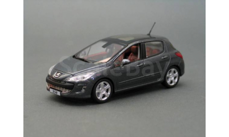 PEUGEOT 308   2007, масштабная модель, scale43
