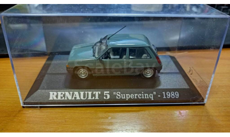 RENAULT 5 «SUPERCING» 1989, масштабная модель, 1:43, 1/43