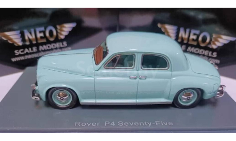 ROVER P4 75 1949, масштабная модель, 1:43, 1/43