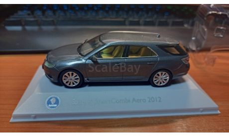 Saab 9-5 Sport Combi 2011, масштабная модель, scale43