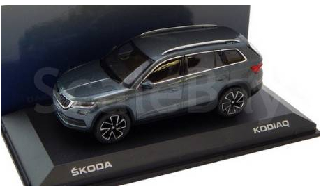 Skoda Kodiaq 2017, масштабная модель, scale43, Škoda