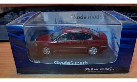 SKODA SUPERB 2005, масштабная модель, 1:43, 1/43, Škoda