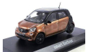 Smart forfour  W453  2014, масштабная модель, 1:43, 1/43