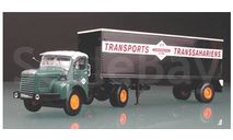 BERLIET TLM 10 green Vosgien 1961, масштабная модель, scale43