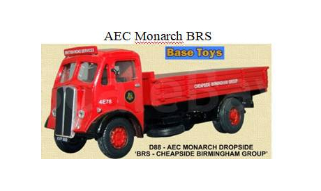 AEC Monarch BRS, масштабная модель, scale72