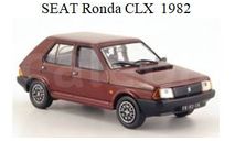 SEAT Ronda CLX 1982, масштабная модель, scale43