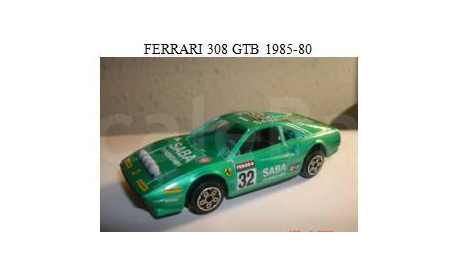 FERRARI TESTA POSSA 1984-92, масштабная модель, scale43