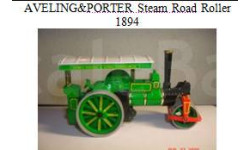 AVELING&PORTER Steam Road Roller 1894