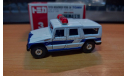 TOYOTA  Megacruiser Patrol Car, масштабная модель, 1:64, 1/64