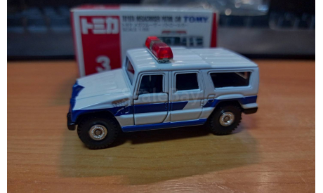 TOYOTA  Megacruiser Patrol Car, масштабная модель, 1:64, 1/64
