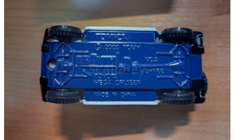 TOYOTA  Megacruiser Patrol Car, масштабная модель, 1:64, 1/64