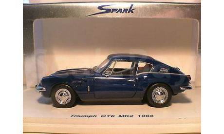 Triumph GT6 MK 2 1968, масштабная модель, scale43