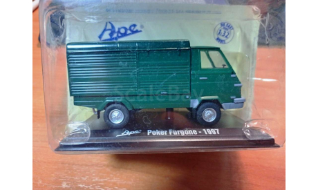 Vespa Piaggio Ape Poker Furgone 1997, масштабная модель, 1:32, 1/32