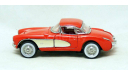 1:43 Chevrolet Corvette 1957 Franklin Mint, масштабная модель, scale43