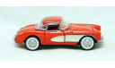1:43 Chevrolet Corvette 1957 Franklin Mint, масштабная модель, scale43