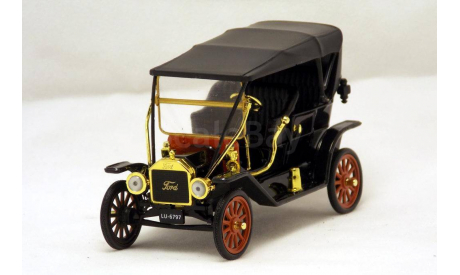 1:43 Ford T Touring 1909 WhiteBox, масштабная модель, 1/43