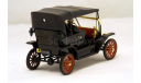 1:43 Ford T Touring 1909 WhiteBox, масштабная модель, 1/43