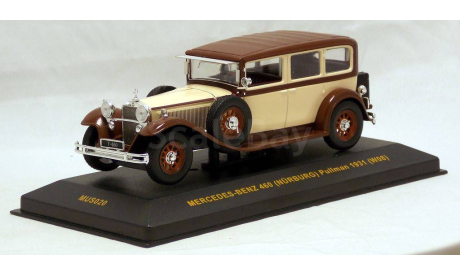 1:43 Mercedes-Benz 460 (Nürburg) Pullman 1931 W08, масштабная модель, IXO Museum (серия MUS), scale43