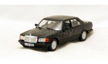 1:43 Mercedes-Benz W126 500SE 1979 WhiteBox, масштабная модель, scale43