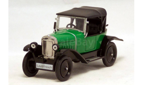 1:43 SALE Opel 4/12 PS Laubfrosch 1924-26 «Opel Collection», масштабная модель, IXO, scale43